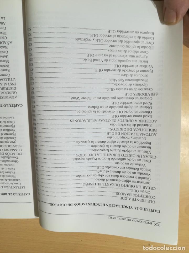 Libros de segunda mano: ENCICLOPEDIA DE VISUAL BASIC / MICROSOFT - JABIER CEBALLOS / RA-MA / AL65 - Foto 22