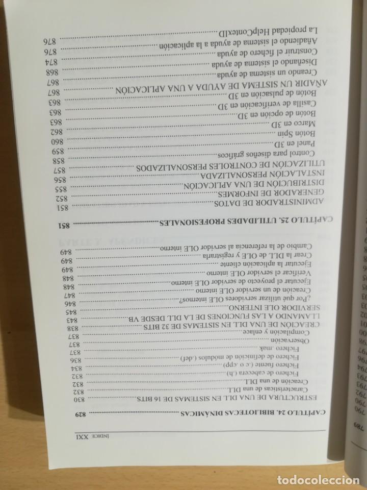 Libros de segunda mano: ENCICLOPEDIA DE VISUAL BASIC / MICROSOFT - JABIER CEBALLOS / RA-MA / AL65 - Foto 23