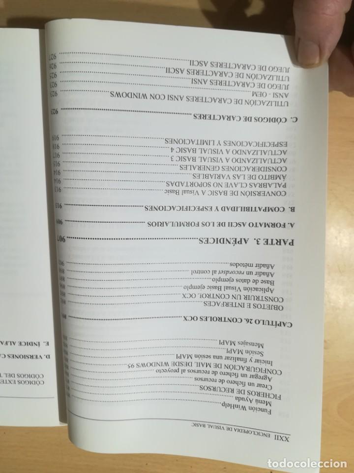 Libros de segunda mano: ENCICLOPEDIA DE VISUAL BASIC / MICROSOFT - JABIER CEBALLOS / RA-MA / AL65 - Foto 24