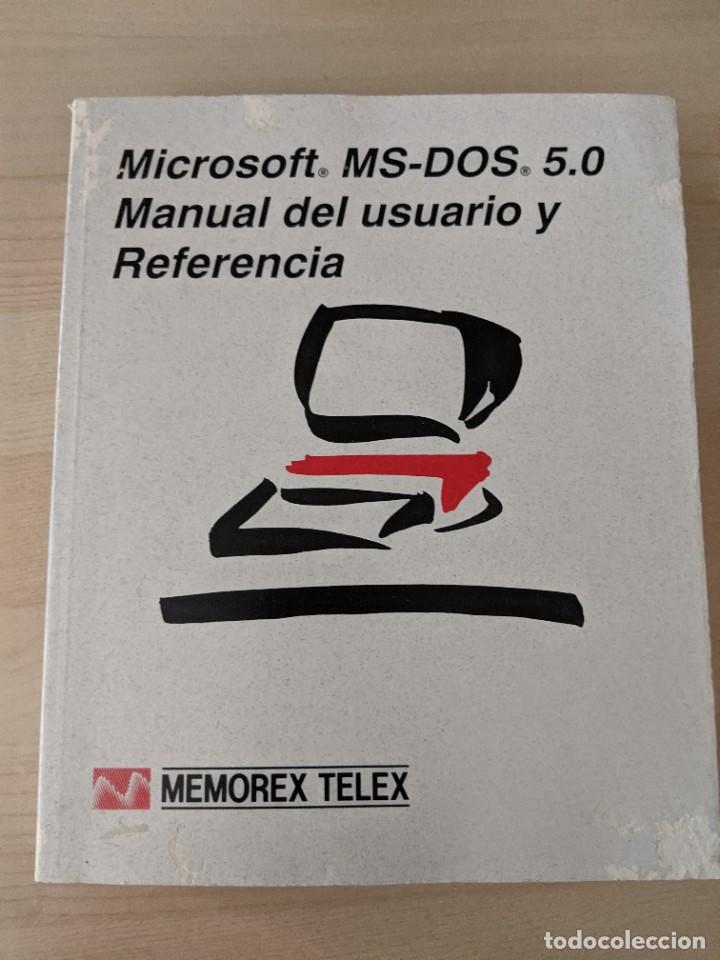 Libros de segunda mano: MICROSOFT MS-DOS 5.0, MANUAL DEL USUARIO Y REFERENCIA - Foto 1