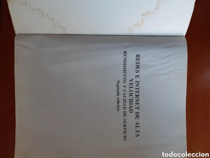 Libros de segunda mano: REDES E INTERNET DE ALTA VELOCIDAD - WILLIAM STALLINGS - PRENTICE HALL - 2003 - Foto 2