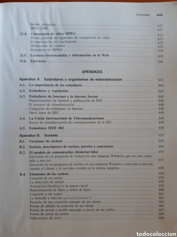 Libros de segunda mano: REDES E INTERNET DE ALTA VELOCIDAD - WILLIAM STALLINGS - PRENTICE HALL - 2003 - Foto 16