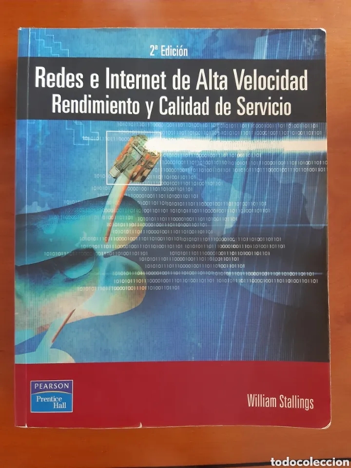 Libros de segunda mano: REDES E INTERNET DE ALTA VELOCIDAD - WILLIAM STALLINGS - PRENTICE HALL - 2003 - Foto 1