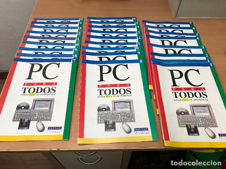 Libros de segunda mano: 25 FASCICULOS - PC PARA TODOS - CURSO F&Aacute;CIL DE INFORM&Aacute;TICA - Foto 1