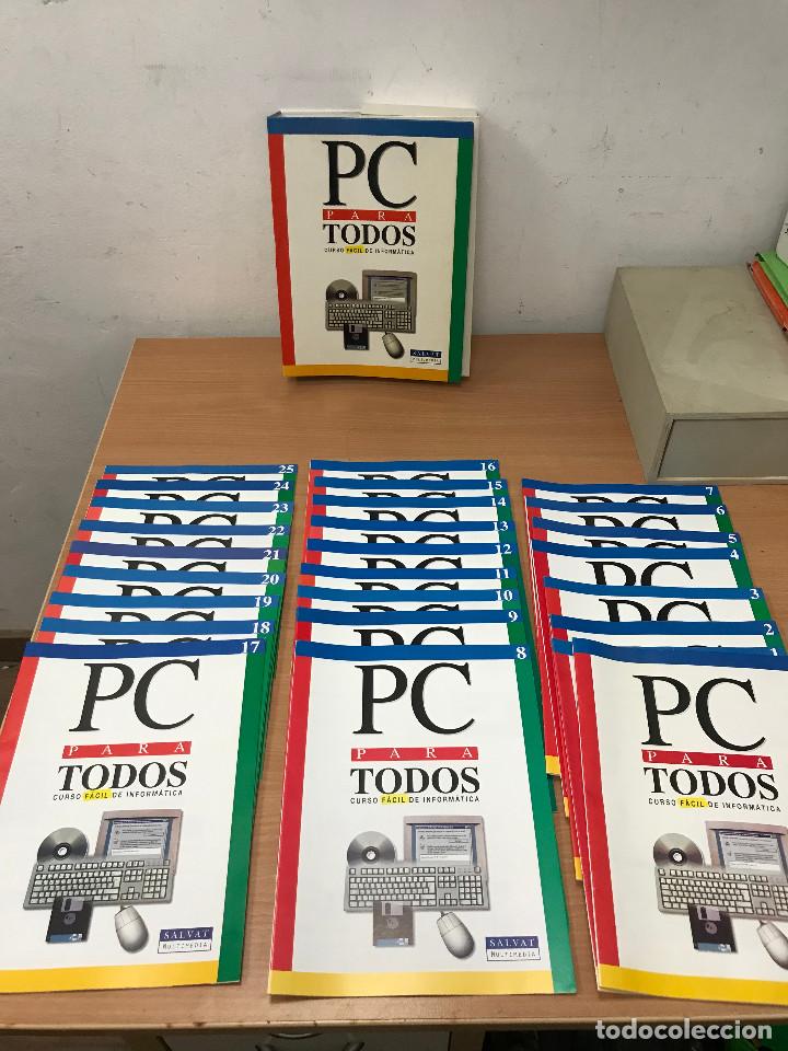 Libros de segunda mano: 25 FASCICULOS - PC PARA TODOS - CURSO F&Aacute;CIL DE INFORM&Aacute;TICA - Foto 2