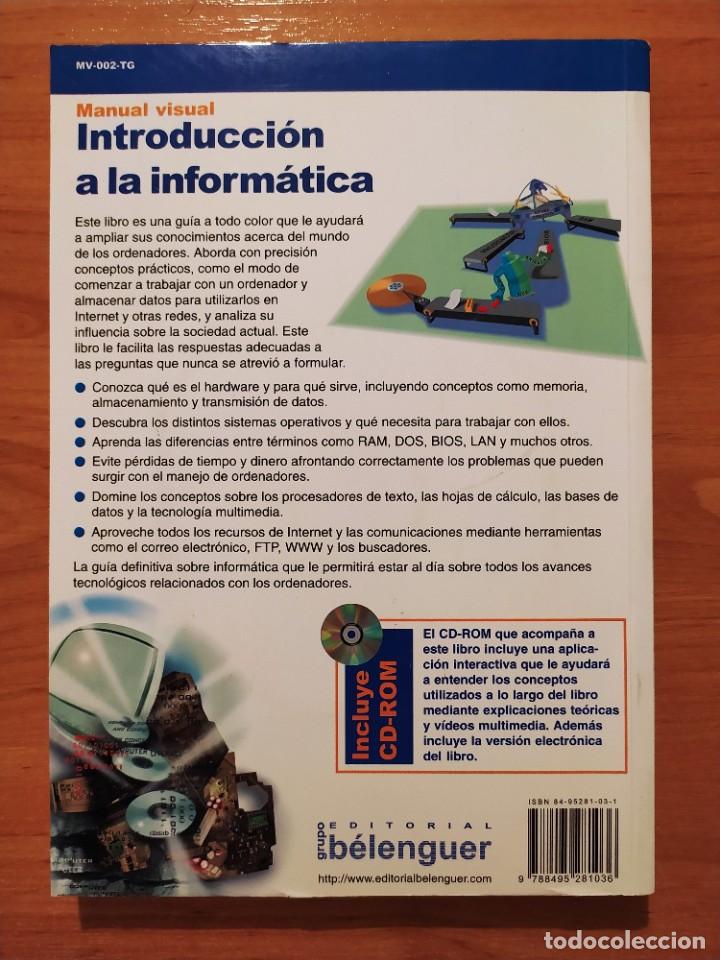 Libros de segunda mano: INTRODUCCI&Oacute;N A LA INFORM&Aacute;TICA (LIBRO y CDROM) (Autoras: M.Meyer-R. Baber) (VER DESCUENTO ADICIONAL) - Foto 2
