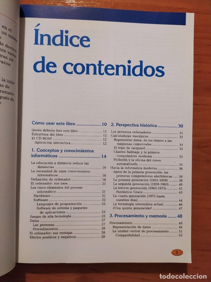 Libros de segunda mano: INTRODUCCI&Oacute;N A LA INFORM&Aacute;TICA (LIBRO y CDROM) (Autoras: M.Meyer-R. Baber) (VER DESCUENTO ADICIONAL) - Foto 3