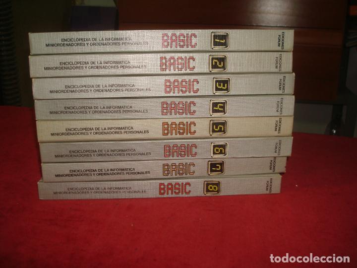 Libros de segunda mano: encliclopedia de la informatica basic en 8 tomoseditorial forum 1983 - Foto 2