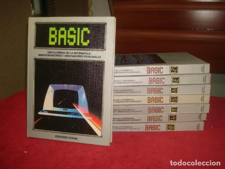 Libros de segunda mano: encliclopedia de la informatica basic en 8 tomoseditorial forum 1983 - Foto 1