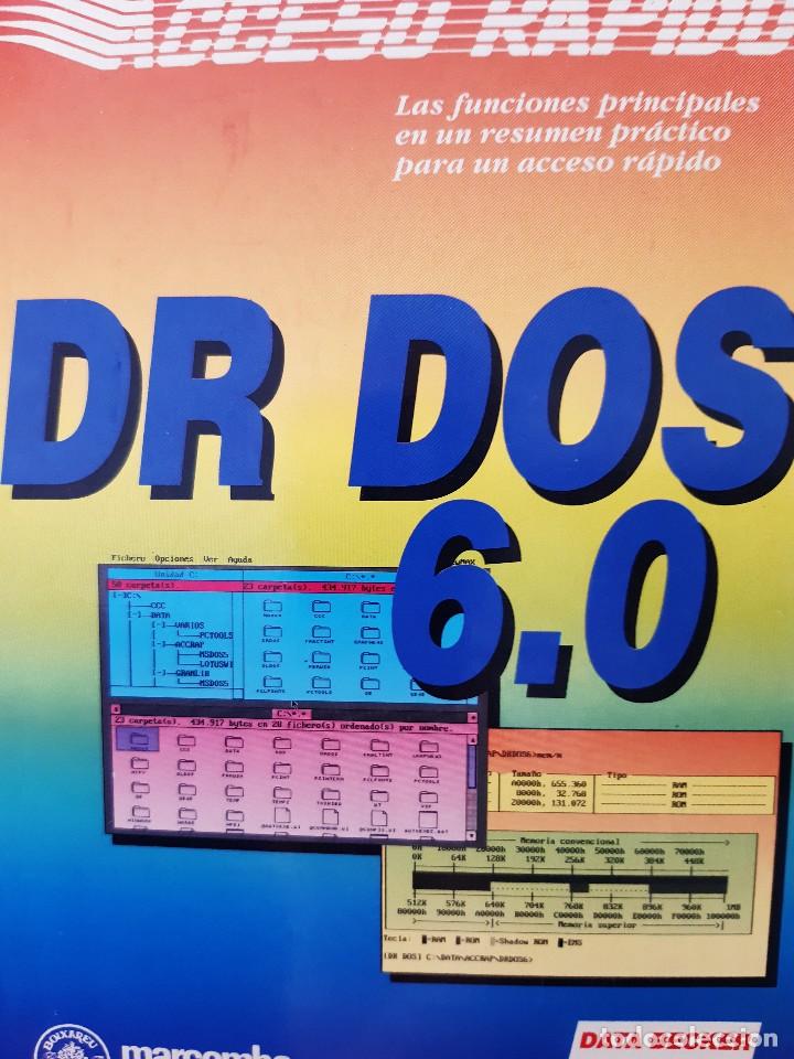 Libros de segunda mano: DR DOS 6.0 ACCESO RAPIDO INFORMATICA RETRO DATA BECKER MARCOMBO 1992 EC - Foto 1