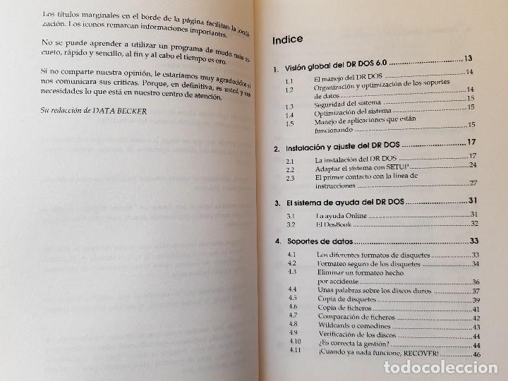 Libros de segunda mano: DR DOS 6.0 ACCESO RAPIDO INFORMATICA RETRO DATA BECKER MARCOMBO 1992 EC - Foto 11