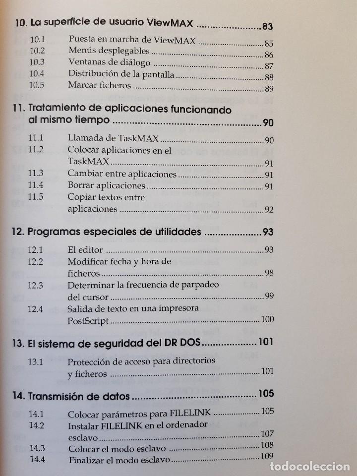 Libros de segunda mano: DR DOS 6.0 ACCESO RAPIDO INFORMATICA RETRO DATA BECKER MARCOMBO 1992 EC - Foto 13