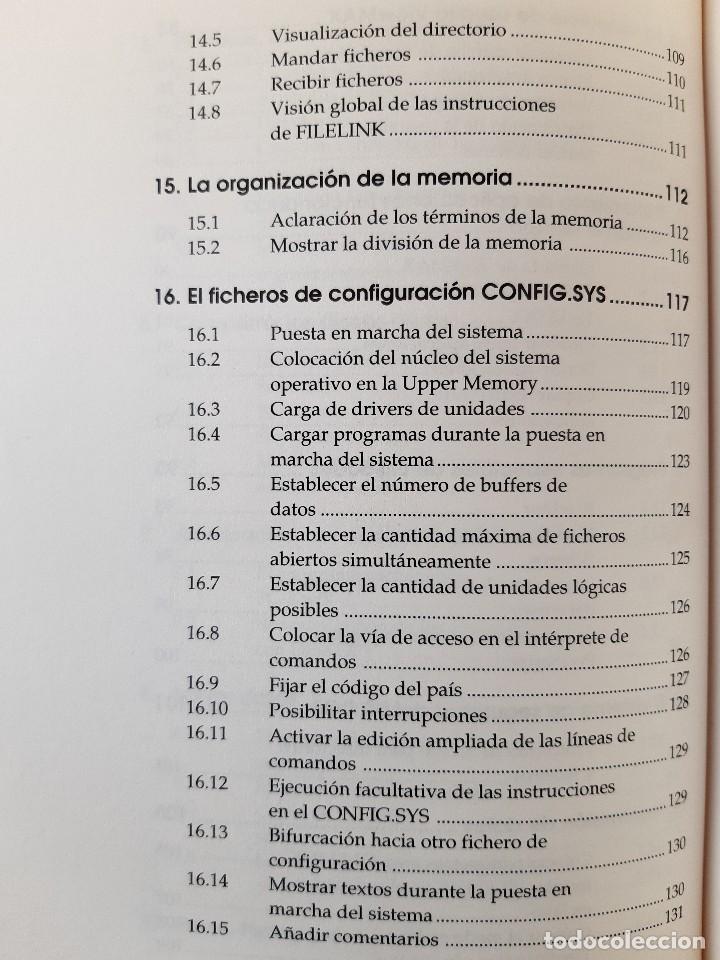 Libros de segunda mano: DR DOS 6.0 ACCESO RAPIDO INFORMATICA RETRO DATA BECKER MARCOMBO 1992 EC - Foto 14