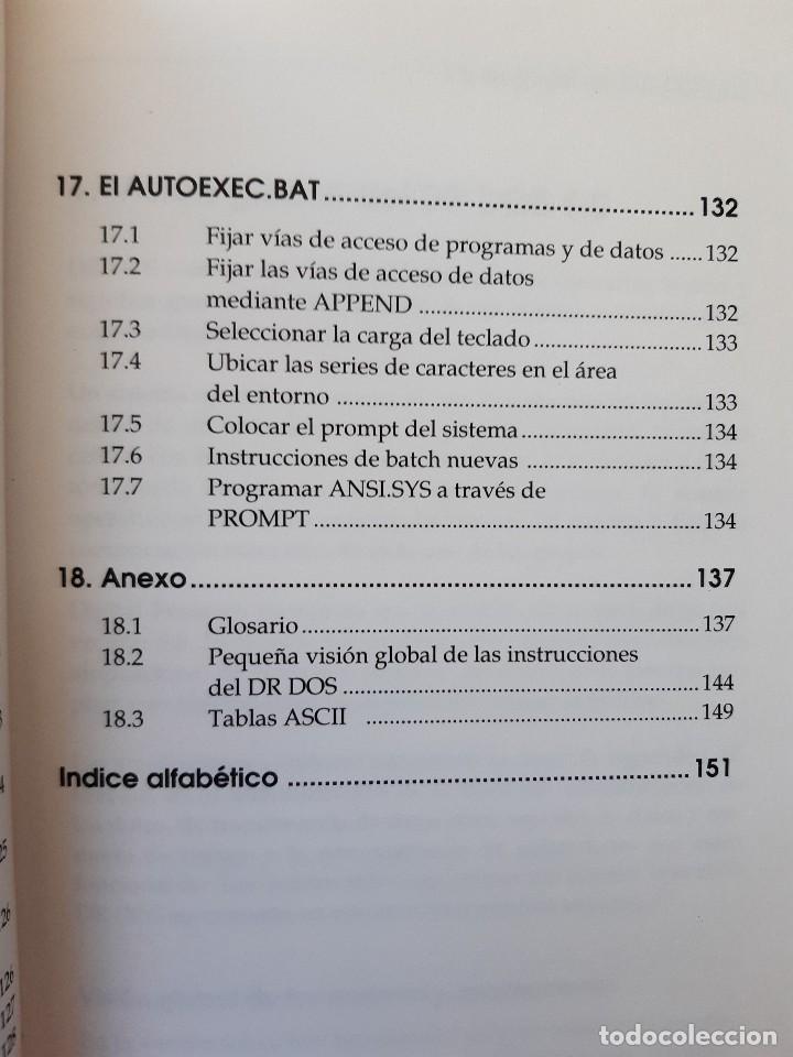 Libros de segunda mano: DR DOS 6.0 ACCESO RAPIDO INFORMATICA RETRO DATA BECKER MARCOMBO 1992 EC - Foto 15