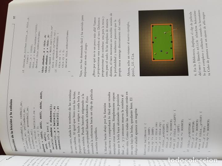 Libros de segunda mano: Flash MX 2004 Animaciones y Juegos - Foto 4