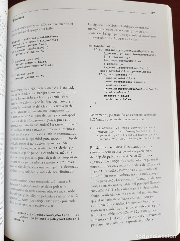 Libros de segunda mano: Flash MX 2004 Animaciones y Juegos - Foto 5