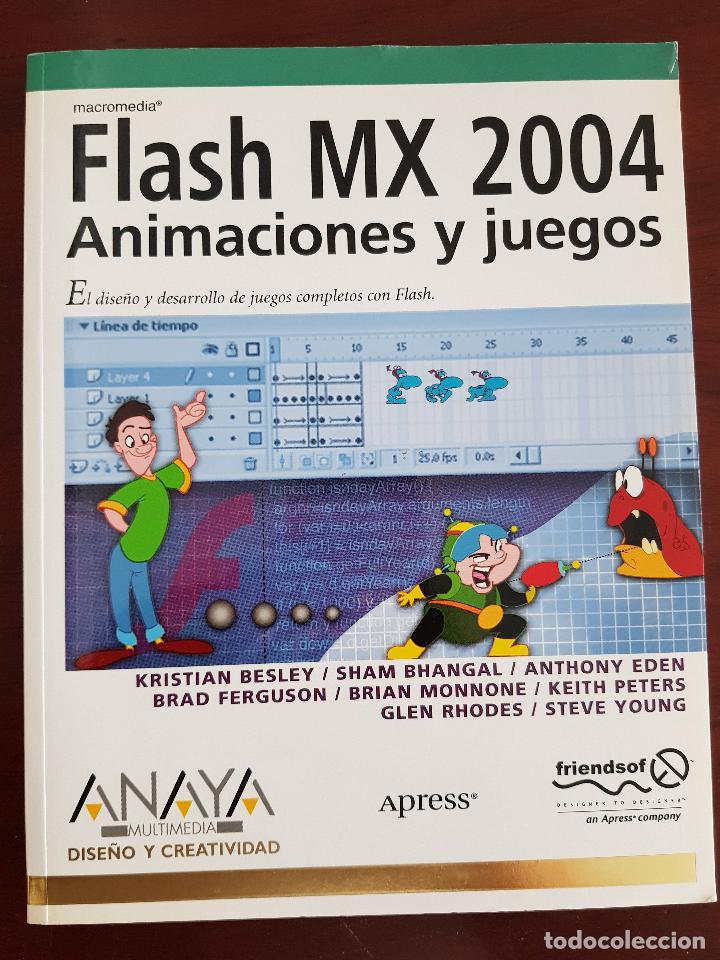 Libros de segunda mano: Flash MX 2004 Animaciones y Juegos - Foto 1