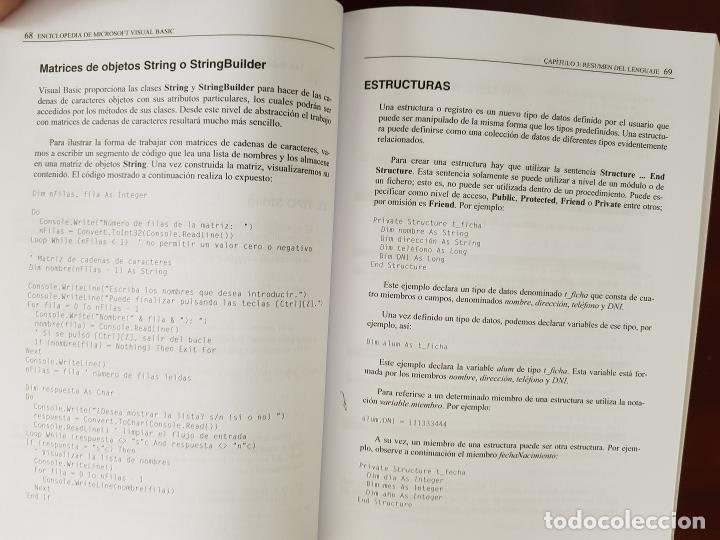 Libros de segunda mano: Enciclopedia de Visual basic (con CD-Rom) - Fco. Javier Ceballos - Foto 3