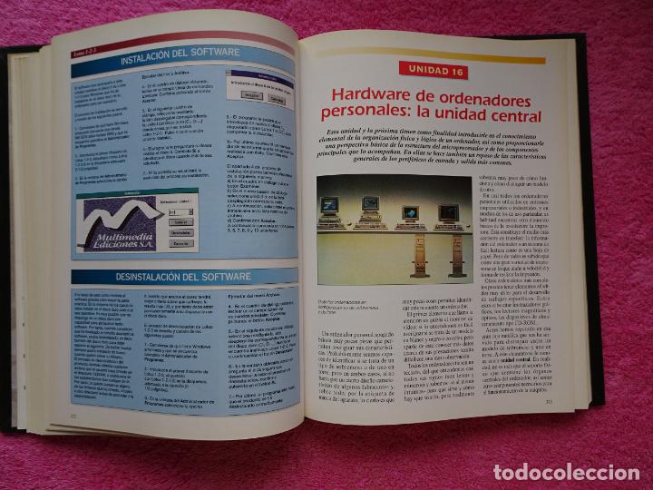 Libros de segunda mano: curso IBM de inform&aacute;tica pr&aacute;ctica en Windows editorial RBA 1995 colecci&oacute;n completa 5 tomos - Foto 29