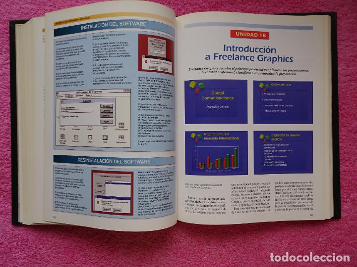 Libros de segunda mano: curso IBM de inform&aacute;tica pr&aacute;ctica en Windows editorial RBA 1995 colecci&oacute;n completa 5 tomos - Foto 32