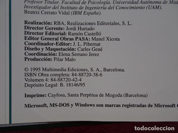 Libros de segunda mano: curso IBM de inform&aacute;tica pr&aacute;ctica en Windows editorial RBA 1995 colecci&oacute;n completa 5 tomos - Foto 65