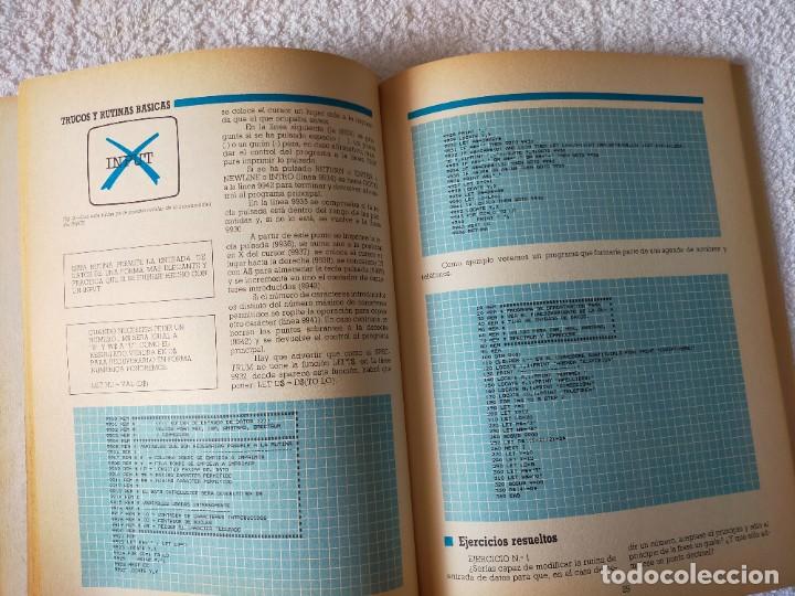 Libros de segunda mano: TALLER DE INFORMATICA. PROGRAMAS PARA AMSTRAD, IBM, SPECTRUM, COMMODORE y MSX - LOTE DE 14 TOMOS. - Foto 6