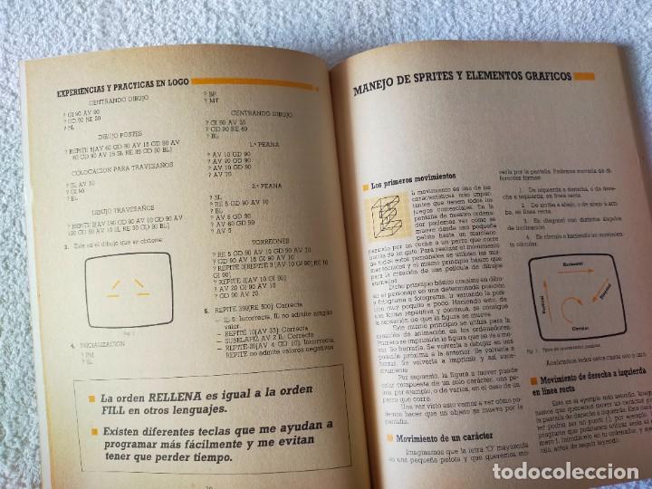Libros de segunda mano: TALLER DE INFORMATICA. PROGRAMAS PARA AMSTRAD, IBM, SPECTRUM, COMMODORE y MSX - LOTE DE 14 TOMOS. - Foto 8