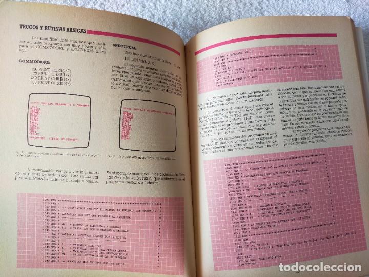Libros de segunda mano: TALLER DE INFORMATICA. PROGRAMAS PARA AMSTRAD, IBM, SPECTRUM, COMMODORE y MSX - LOTE DE 14 TOMOS. - Foto 9