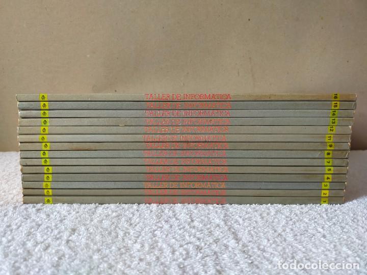 Libros de segunda mano: TALLER DE INFORMATICA. PROGRAMAS PARA AMSTRAD, IBM, SPECTRUM, COMMODORE y MSX - LOTE DE 14 TOMOS. - Foto 10