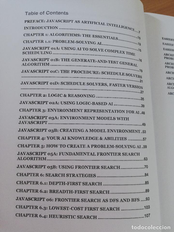 Libros de segunda mano: JAVASCRIPT PROGRAMMING, ARTIFICIAL INTELLIGENCE, MADE EASY (CODEWELL ACADEMY) - Foto 3