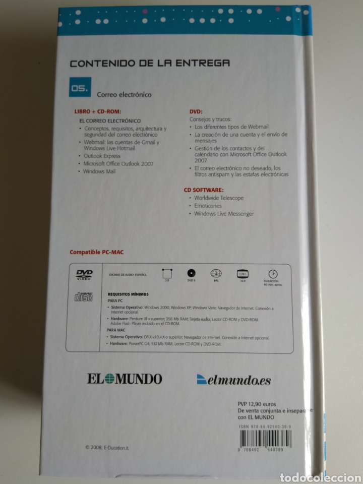 Libros de segunda mano: COMPUTER Y WEB CORREO ELECTR&Oacute;NICO - Foto 2