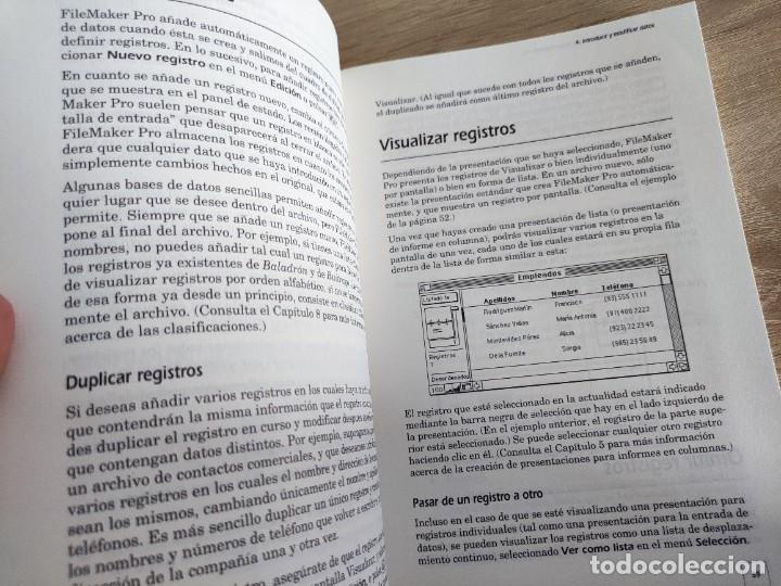 Libros de segunda mano: LIBRO 1992 - GUIA LA BIBLIA DE MACINTOSH SOBRE FILEMAKER PRO - BASE DE DATOS - 500GR - Foto 2