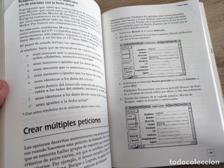 Libros de segunda mano: LIBRO 1992 - GUIA LA BIBLIA DE MACINTOSH SOBRE FILEMAKER PRO - BASE DE DATOS - 500GR - Foto 3