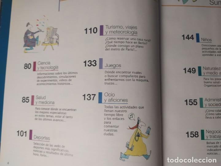 Libros de segunda mano: Internet Las mejores direcciones en la red - Foto 4