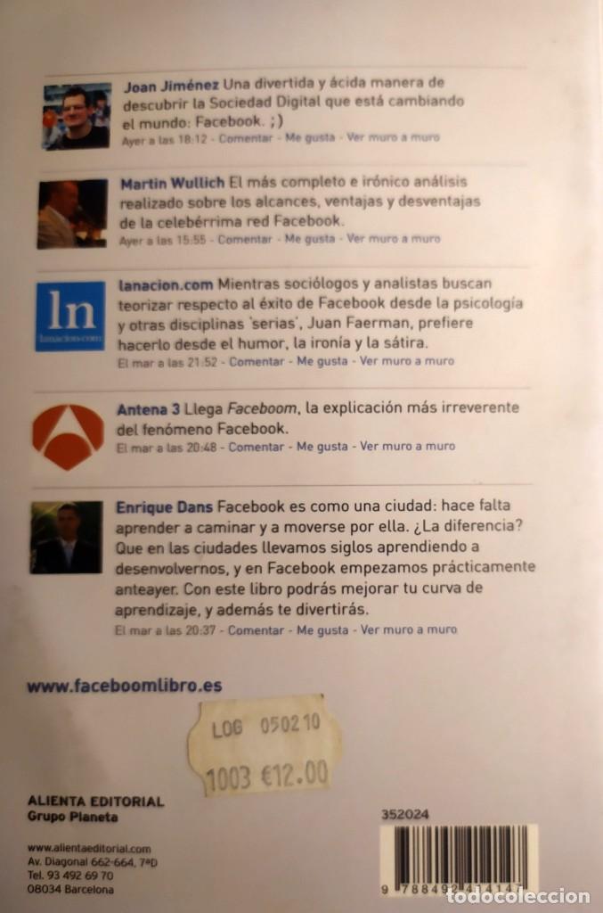 Libros de segunda mano: Faceboom, el nuevo fenomeno de masas Juan Faerman - Foto 2