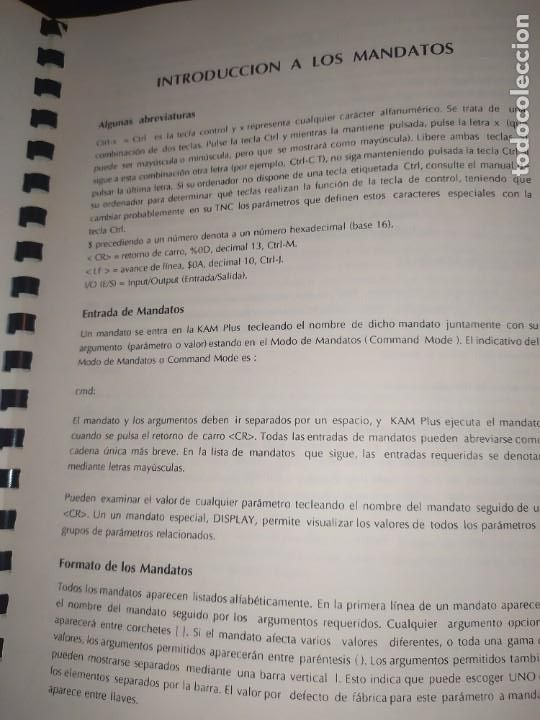 Libros de segunda mano: KAM PLUS KANTRONICS MANDATOS MANUAL DE REFERENCIA 7.1 - Foto 11