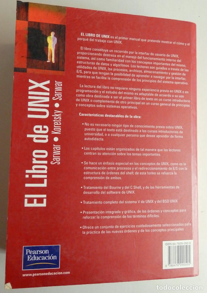 Libros de segunda mano: EL LIBRO DE UNIX - SARWAR KORETSKY SARWAR - ED. ADDISON WESLEY 2002 - Foto 13