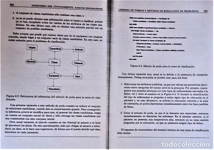 Libros de segunda mano: INGENIERIA DEL CONOCIMIENTO: ASPECTOS METODOLOGICOS - Foto 5