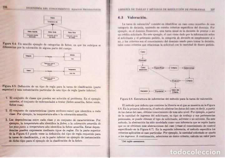 Libros de segunda mano: INGENIERIA DEL CONOCIMIENTO: ASPECTOS METODOLOGICOS - Foto 6