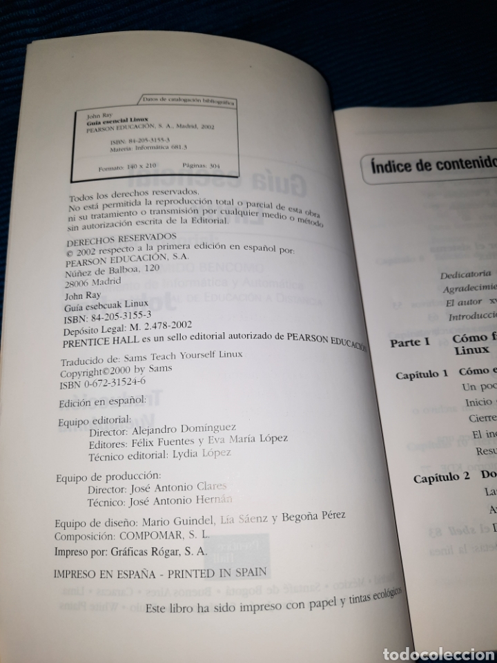 Libros de segunda mano: GUIA ESENCIAL LINUX, JOHN RAY - Foto 2
