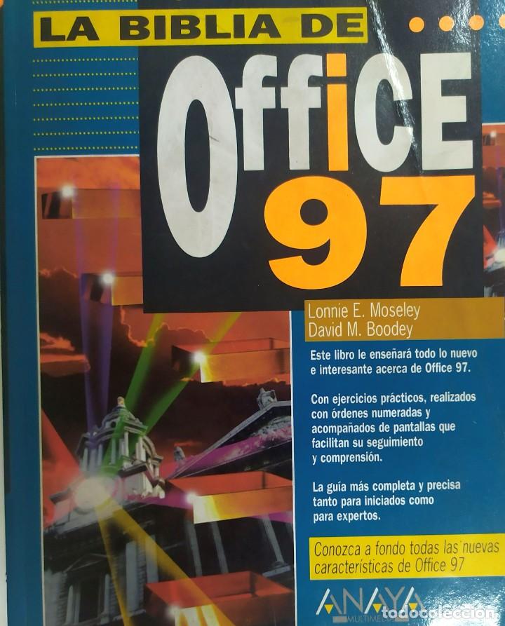 Libros de segunda mano: Libro La Biblia Office 97 de Anaya - Foto 1