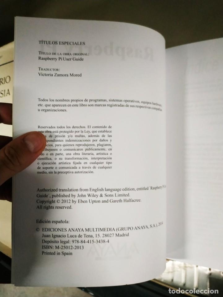 Libros de segunda mano: Raspberry Pi. Gu&iacute;a de Usuario - Eben Upton y Gareth Halfacree. Anaya. 2013 - Foto 4