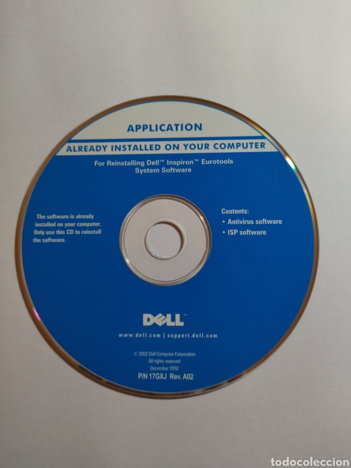 Libros de segunda mano: Software drivers para port&aacute;til Dell Inspiron - Foto 3