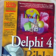 Libros de segunda mano: DELPHI 4 / BIBLE - TOM SWAN - ED. IDG BOOKS WORLDWIDE 1998 - VER INDICE Y DESCRIPCIÓN