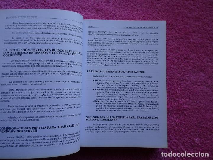 Libros de segunda mano: aprenda windows 2000 server jose luis raya elena raya editorial ra-ma 2001 - Foto 7