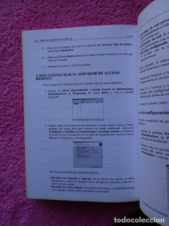Libros de segunda mano: aprenda windows 2000 server jose luis raya elena raya editorial ra-ma 2001 - Foto 19