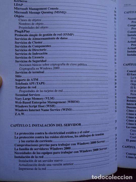 Libros de segunda mano: aprenda windows 2000 server jose luis raya elena raya editorial ra-ma 2001 - Foto 29