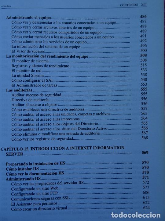 Libros de segunda mano: aprenda windows 2000 server jose luis raya elena raya editorial ra-ma 2001 - Foto 36