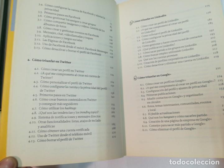 Libros de segunda mano: MANUEL MORENO C&oacute;mo triunfar en las redes sociales SA6480 - Foto 4