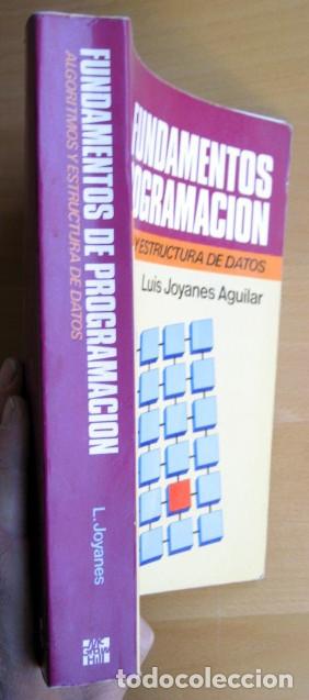 Libros de segunda mano: Fundamentos De Programaci&oacute;n, de Luis Joyanes Aguilar - Foto 2